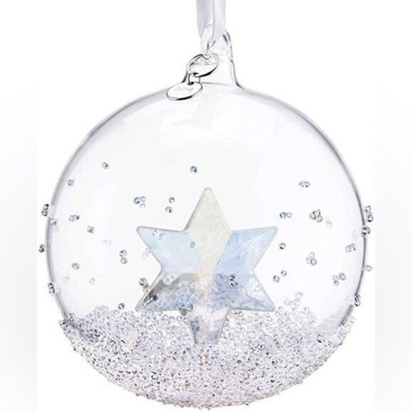 Swarovski Christmas Ball Ornament AE 2014 - Picture 1 of 12